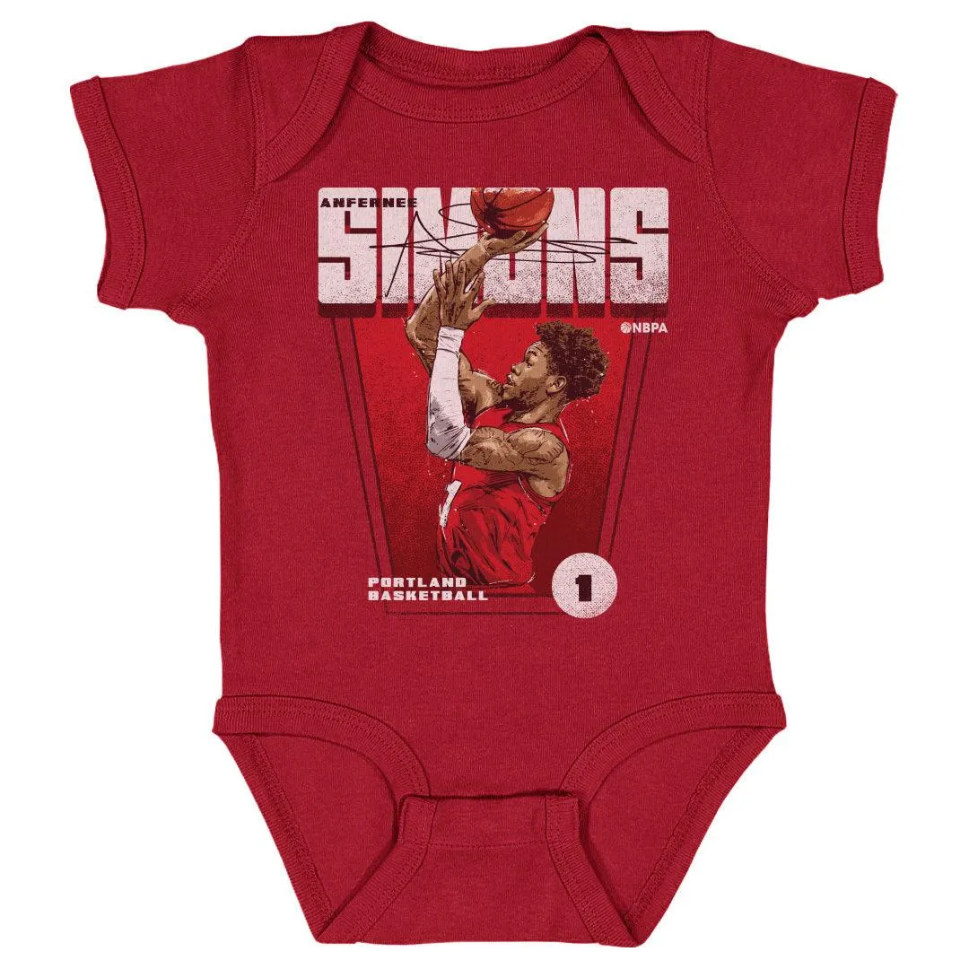 Anfernee Simons Portland Premiere Infant One Piece Creeper