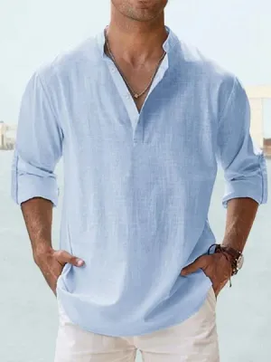 Asher - Casual Linen Shirt