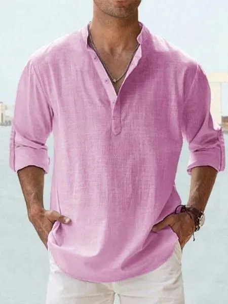 Asher - Casual Linen Shirt