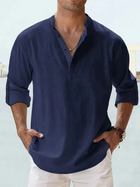 Asher - Casual Linen Shirt