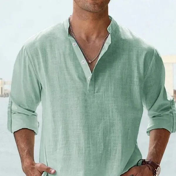 Asher - Casual Linen Shirt