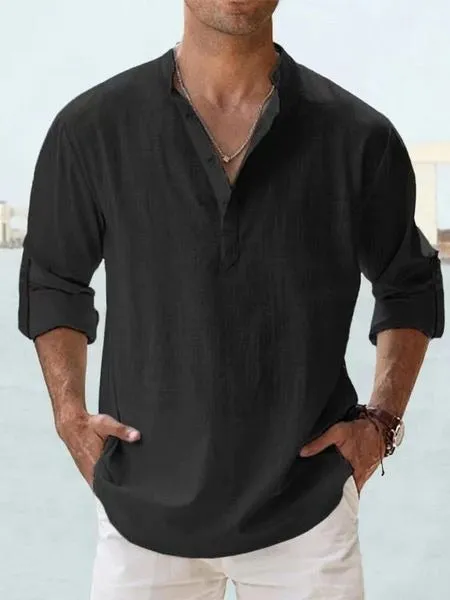 Asher - Casual Linen Shirt