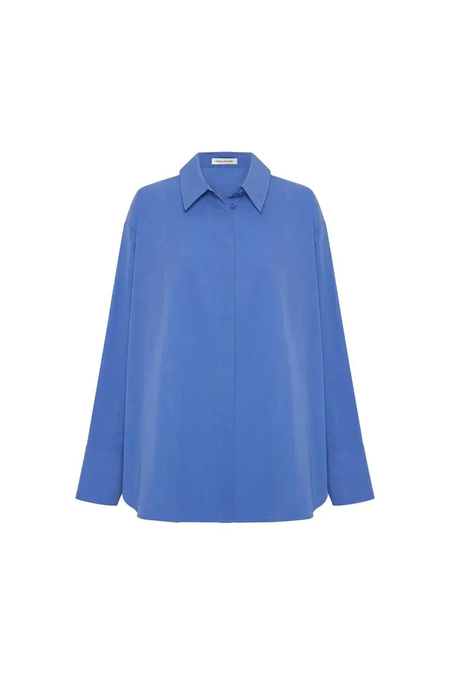 Avani Oversized Shirt Sapphire