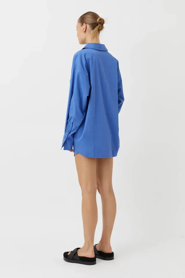 Avani Oversized Shirt Sapphire