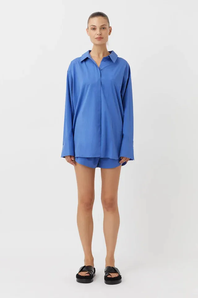 Avani Oversized Shirt Sapphire