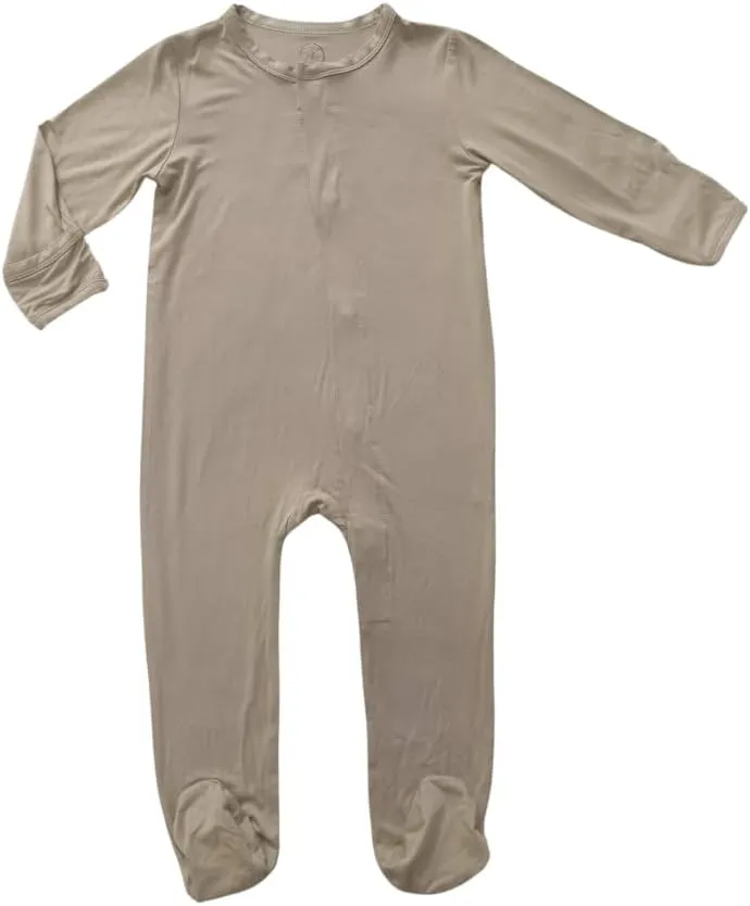 Avee & Co Footie Pajamas - Quick Magnetic Fastener Sleeper for Baby Boy and Girl (0-24 months)