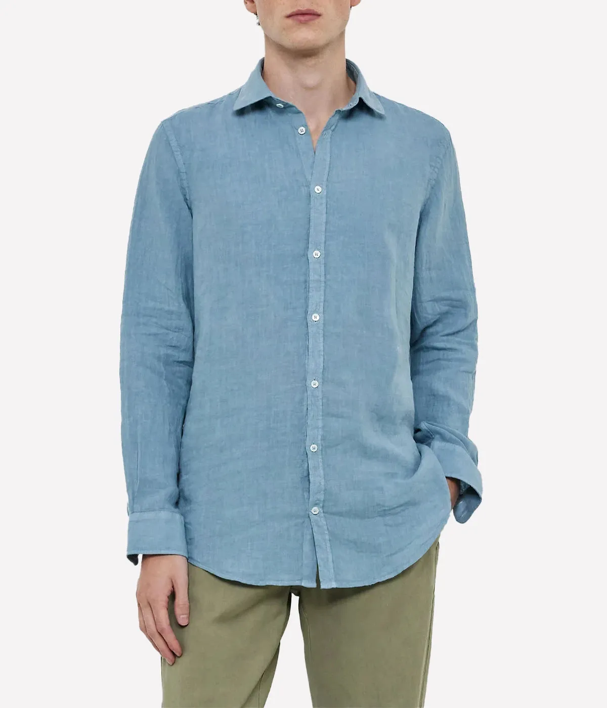 Canary Shirt in Avio