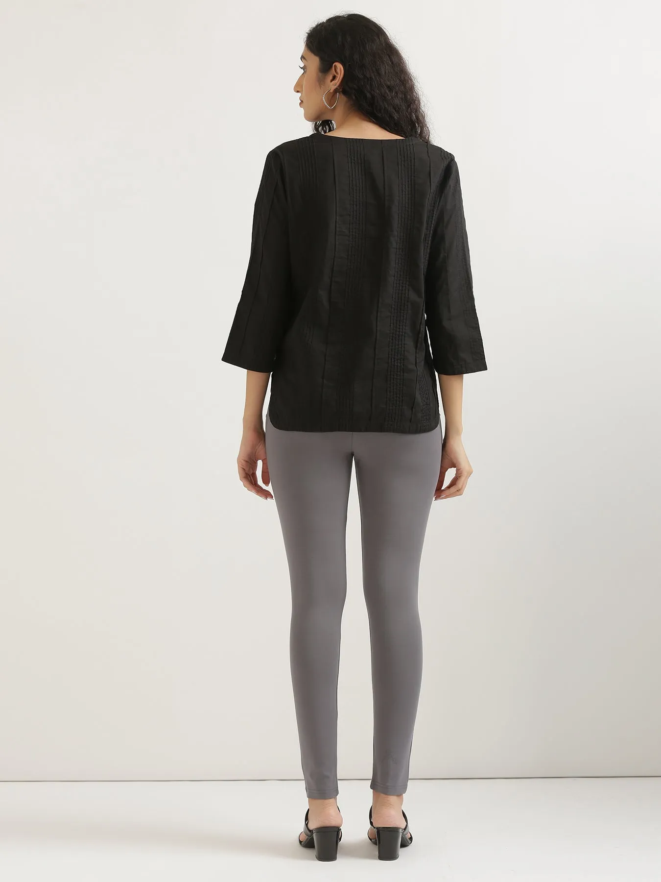 Cement Grey 4-Way Stretchable Pants