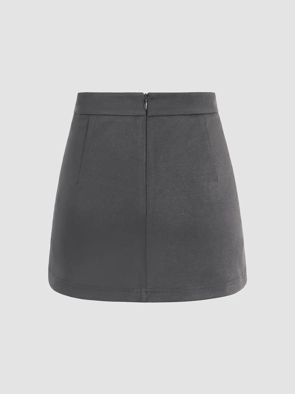 CIDER Solid Slit Basic Skort