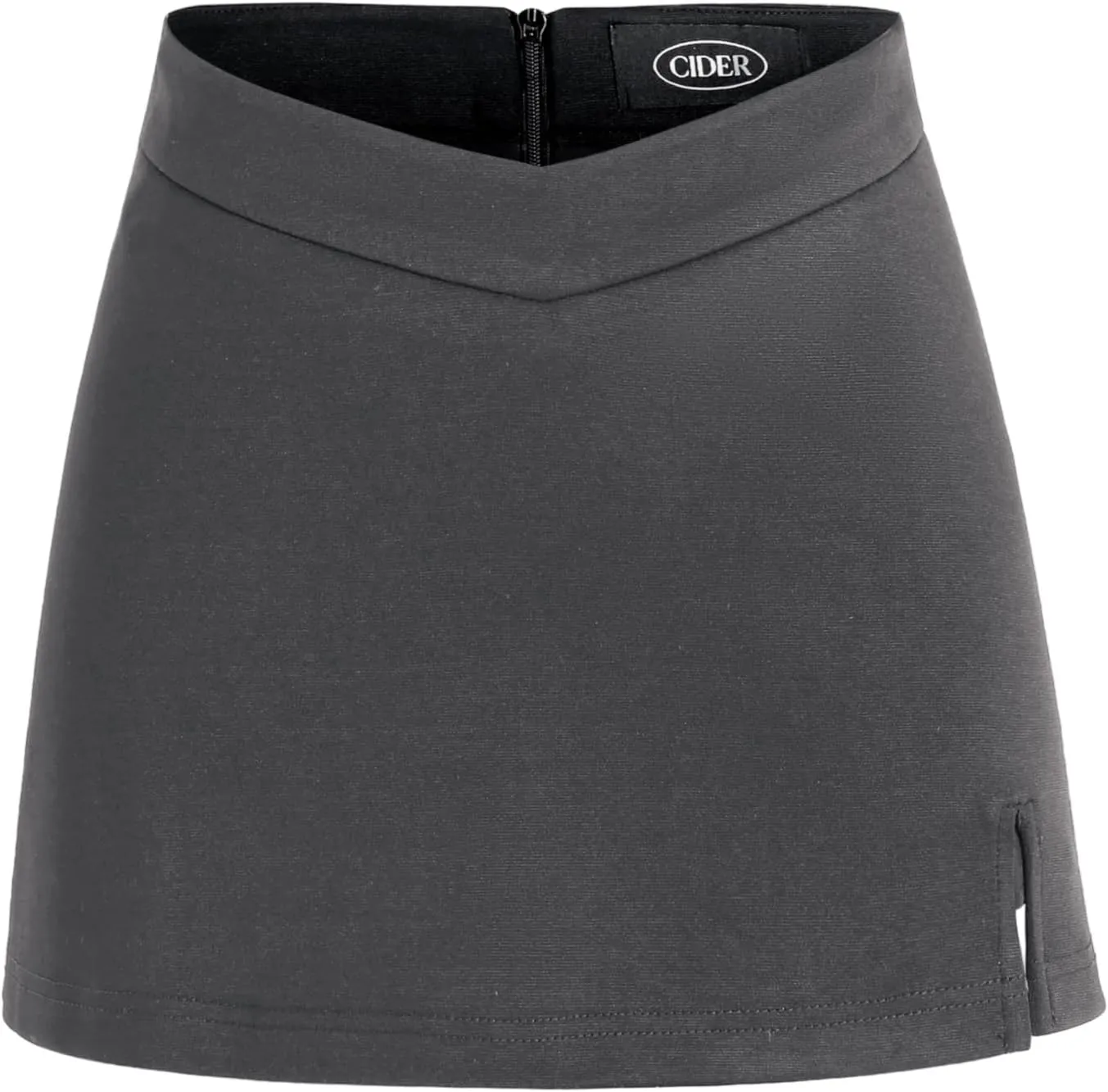 CIDER Solid Slit Basic Skort