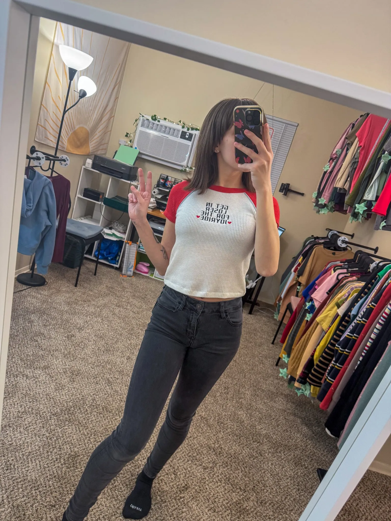 Joyride Thermal Baby Tee XS