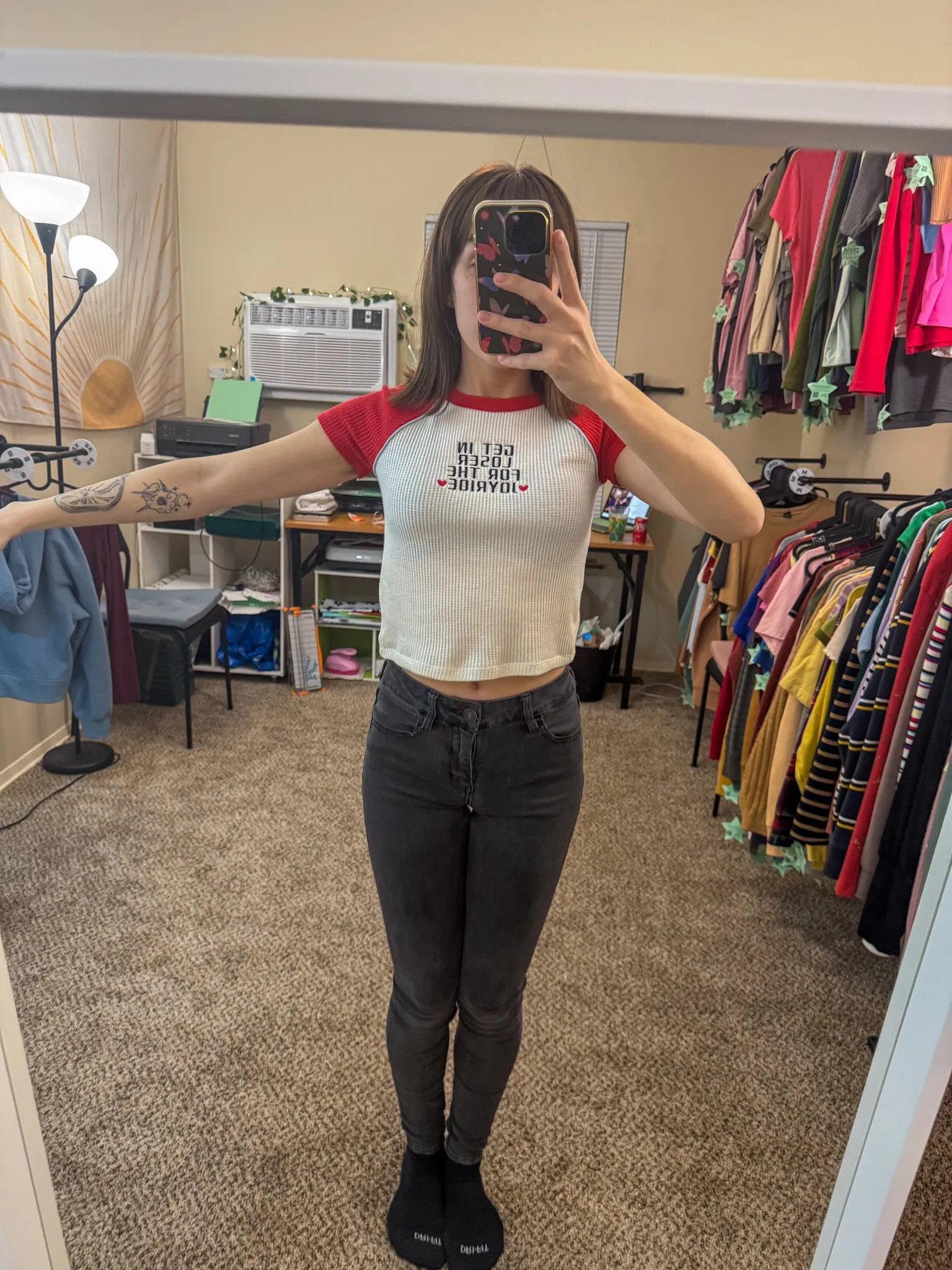 Joyride Thermal Baby Tee XS