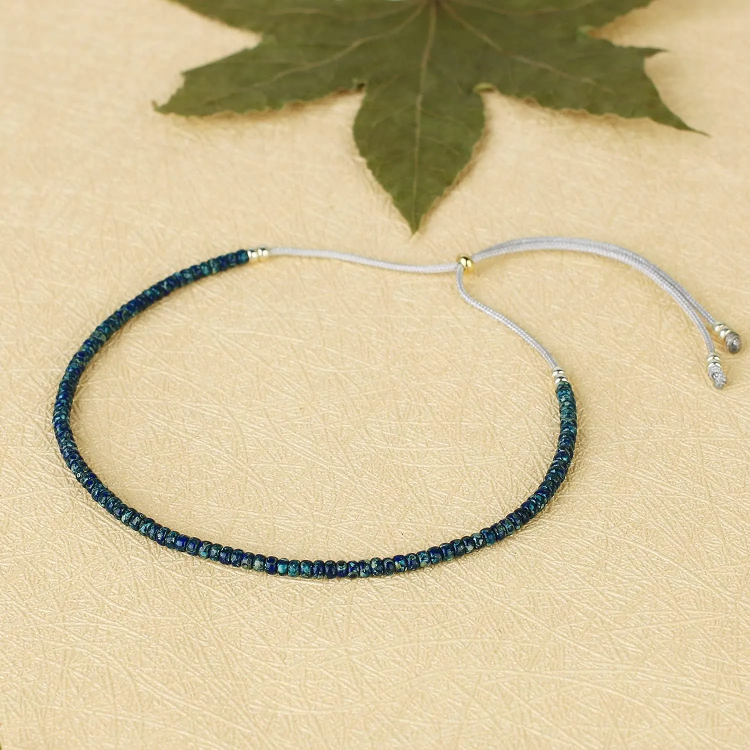 KELITCH Colorful Friendship Bracelets Beaded Thin Strand Bracelets Women Fashion Jewelry