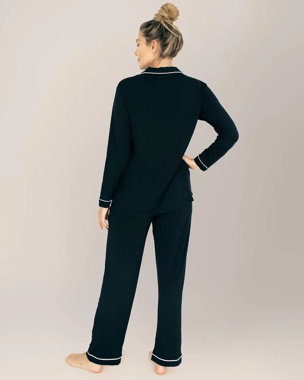 Kindred Bravely Clea Classic Long Sleeve Maternity Pajamas & Postpartum Lounge Set