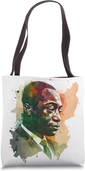 Legendary Dr. Kwame Nkrumah Tote Bag