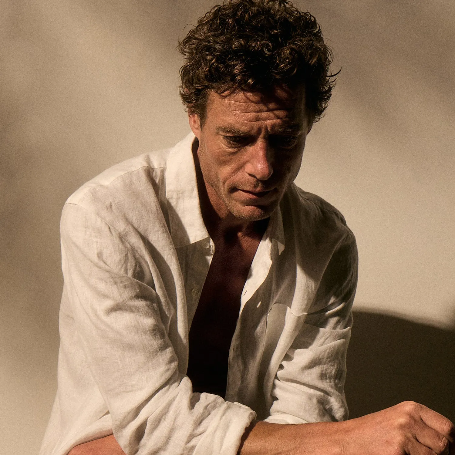 Lightweight Linen Shirt - White