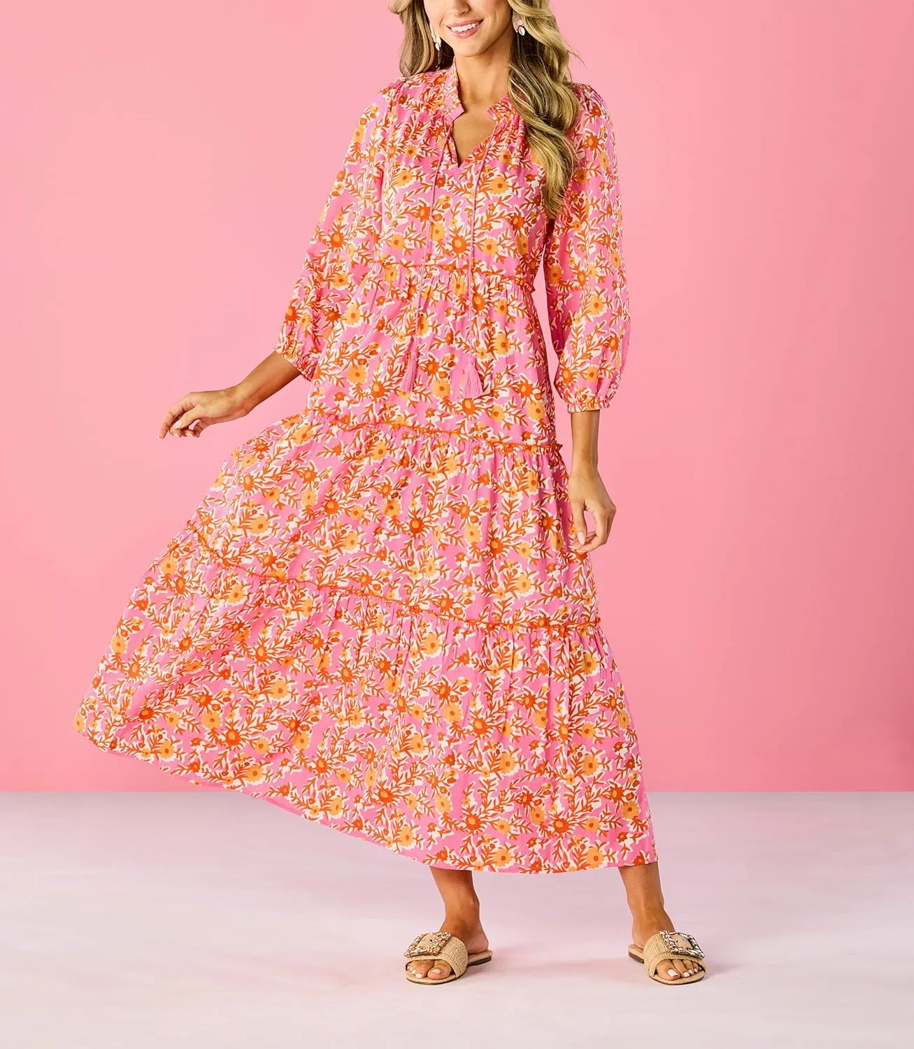 Mud Pie Women's Farris Maxi Dress