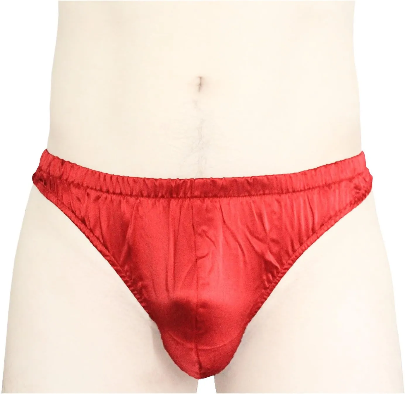 Paradise Silk Sexy 100% Silk Satin Underwear Mens Thong Briefs