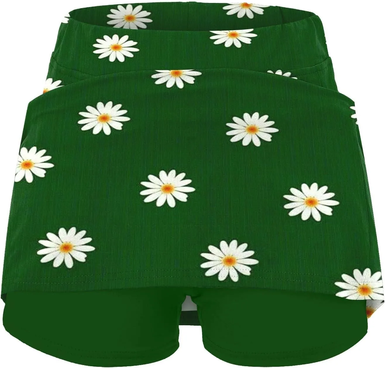 Plus Size Golf Skirts for Women Stretchy Tennis Mini Skirt Shorts Solid Athletic Workout Casual Skorts with Side Pockets 2024