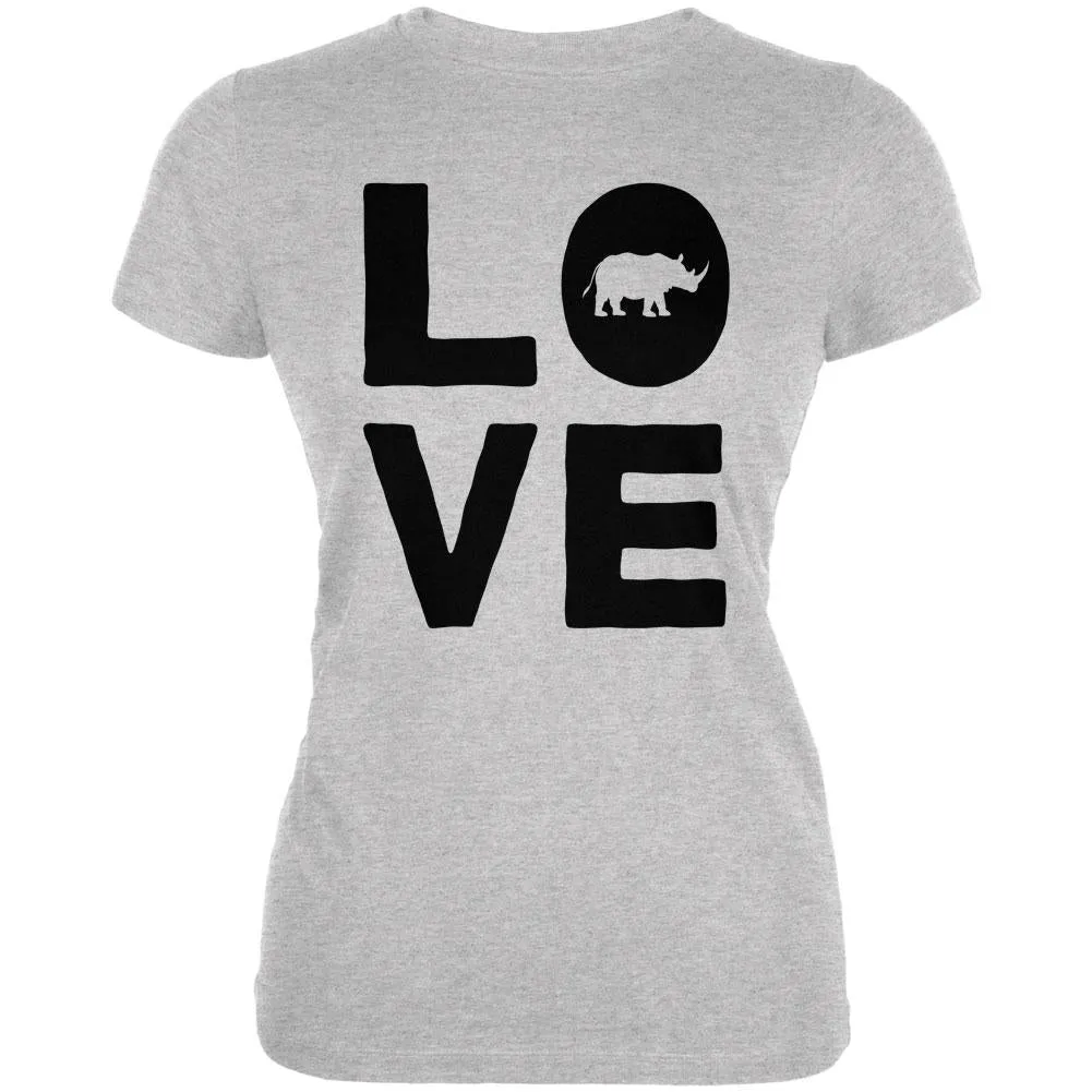 Rhino Love Juniors Soft T Shirt