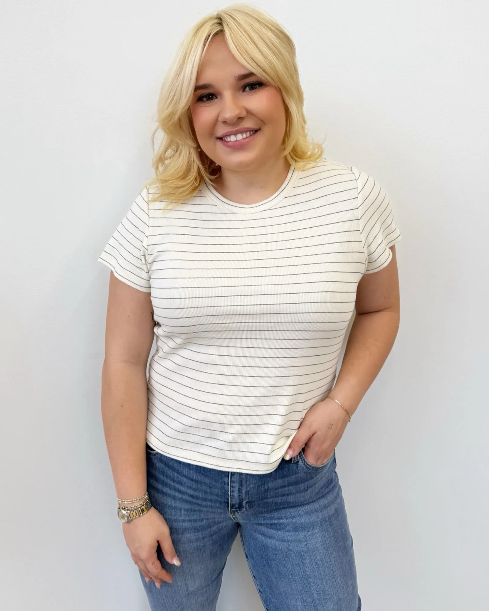 Spencer Ribbed Tee