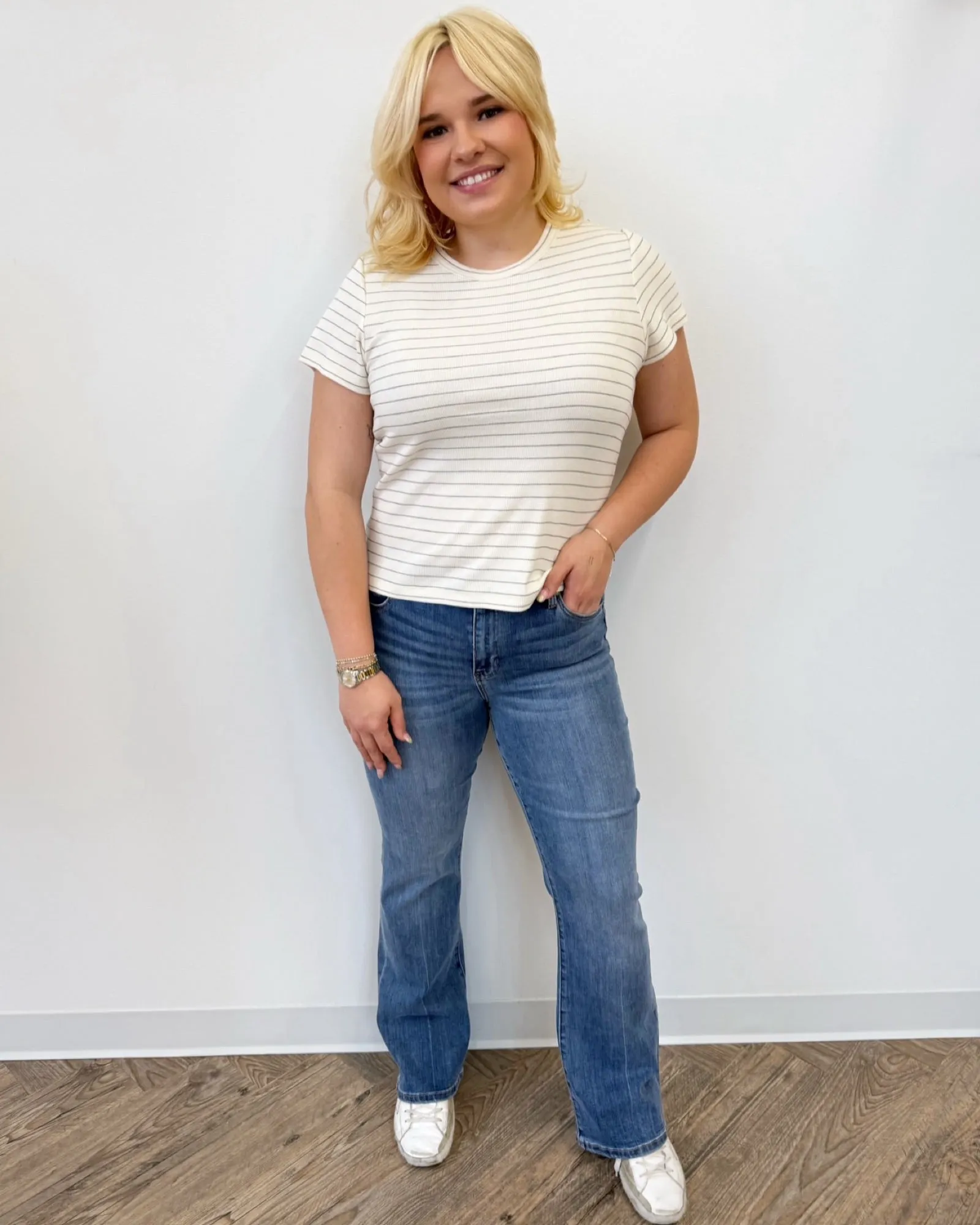 Spencer Ribbed Tee