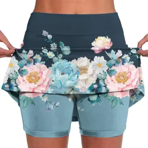 TANGNADE Womens Skorts Dressy Casual Summer Shorts Plus Size Athletic Skorts for Women Running Tennis Workout Outfits