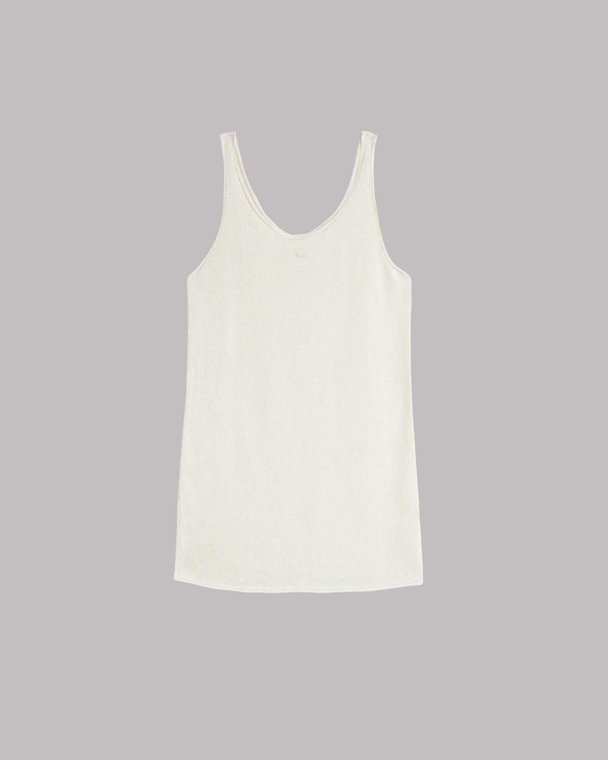 The Ecru Thin Knit Dress