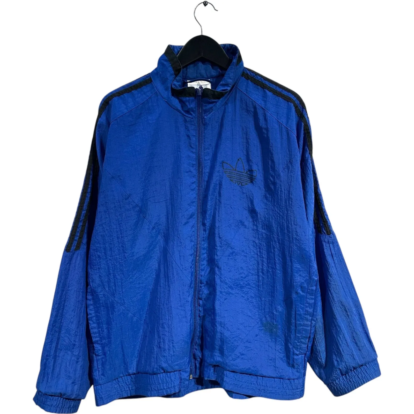 Vintage Adidas Logo Full Zip Windbreaker
