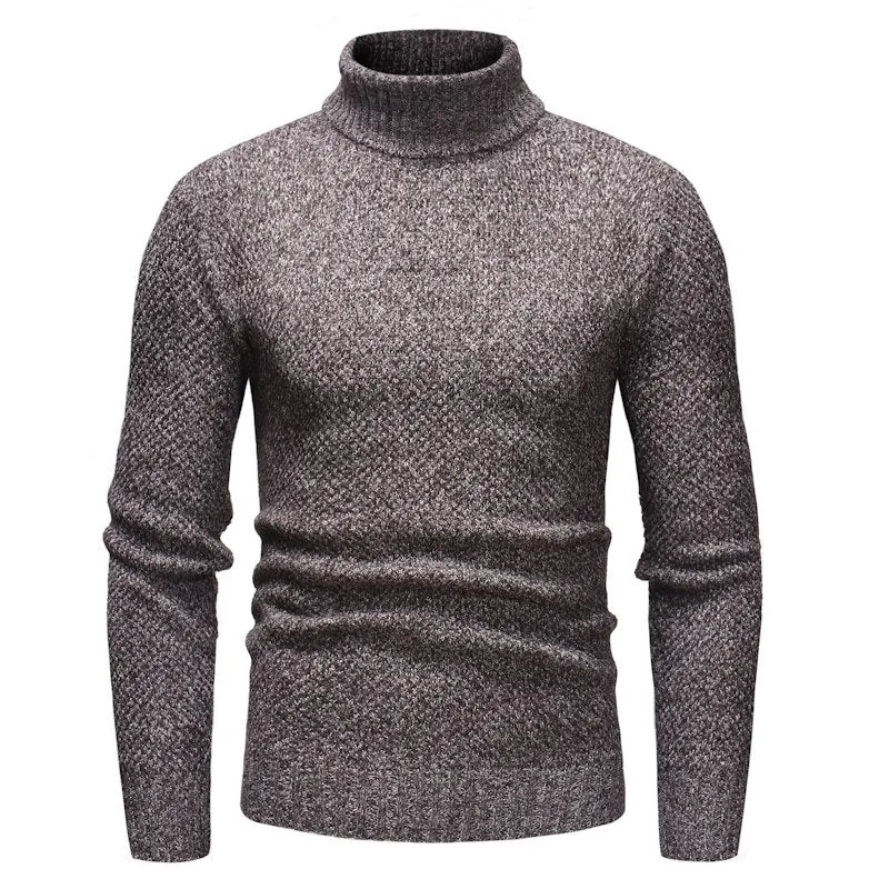 West Louis Knitt Hedging Turtleneck Sweater