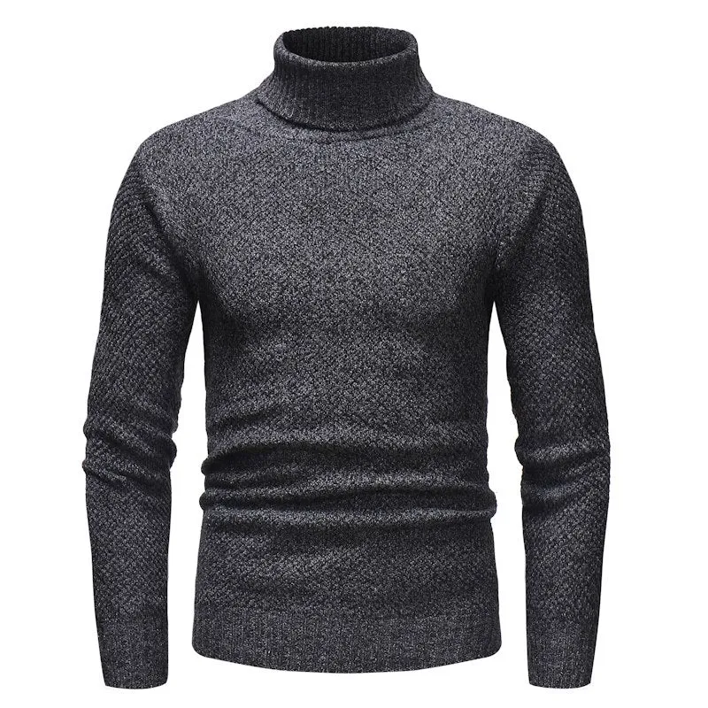 West Louis Knitt Hedging Turtleneck Sweater