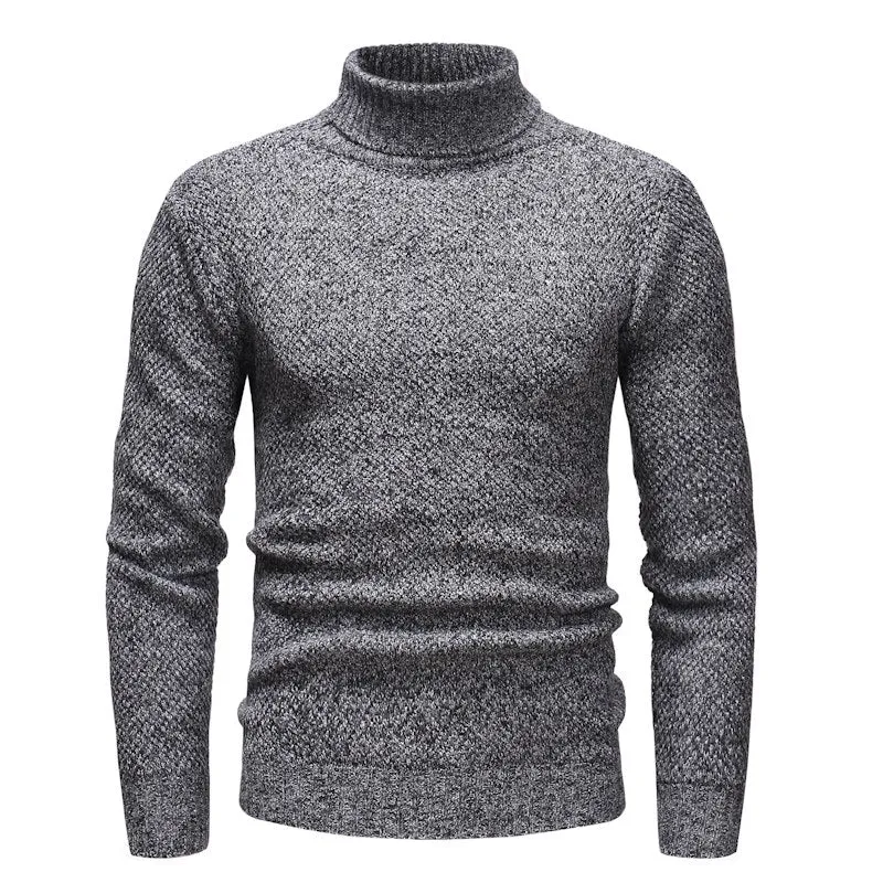 West Louis Knitt Hedging Turtleneck Sweater