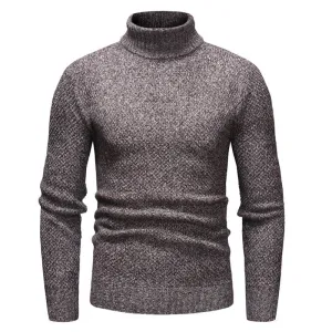 West Louis Knitt Hedging Turtleneck Sweater
