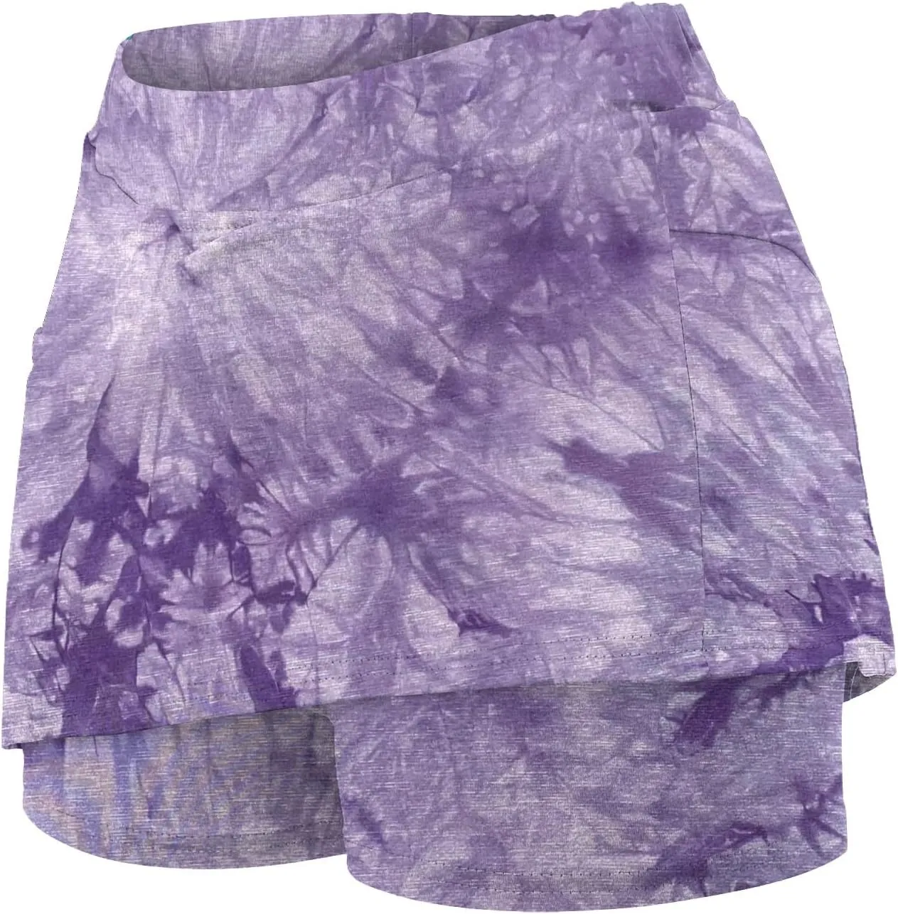 Womens Tennis Skirts with Pockets Tummy Control Floral Print Mini Skirt Workout Running Athletic Sports Golf Skorts Plus Size