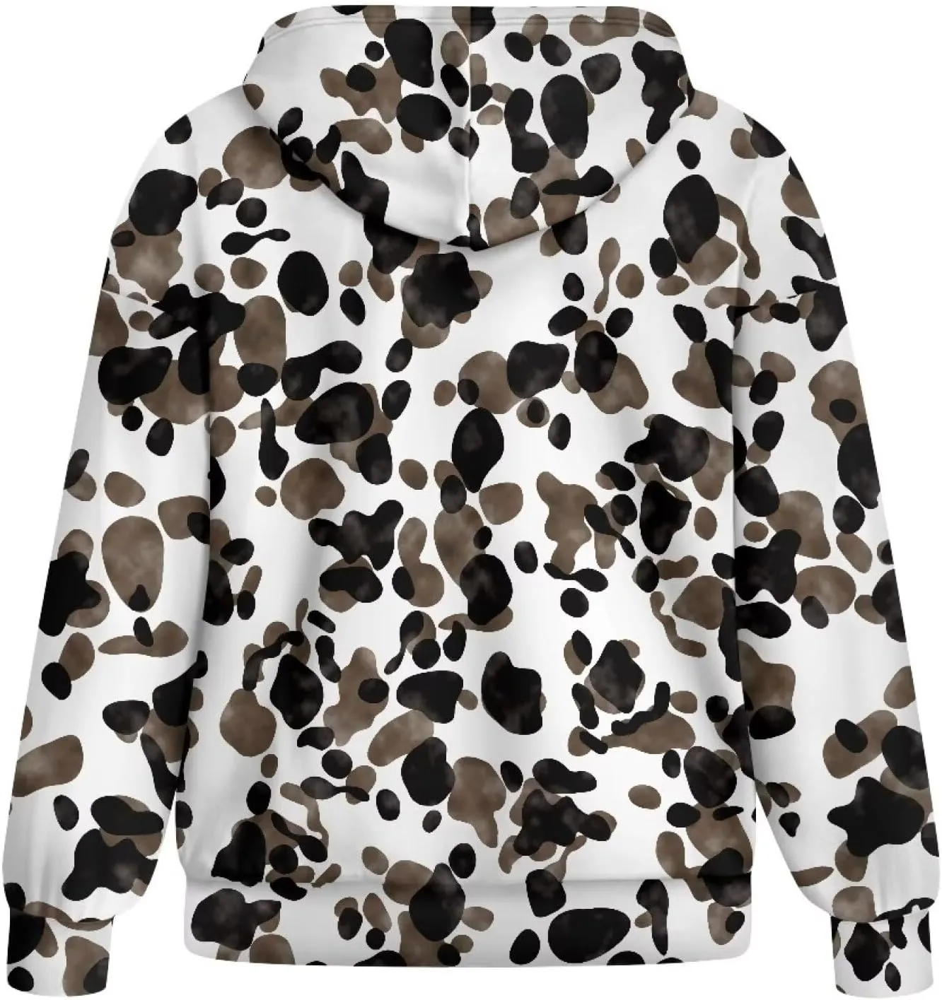 Zip Up Hoodies for Women Lightweight Hooded Jacket Oversized Sweatshirt with Pocket